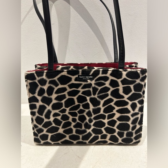 New kate spade animal print pony hair bag - Picture 5 of 15